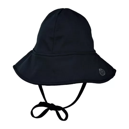 Chapéu Com Recortes- Preto