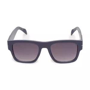 Óculos De Sol Quadrado<BR>- Azul Marinho