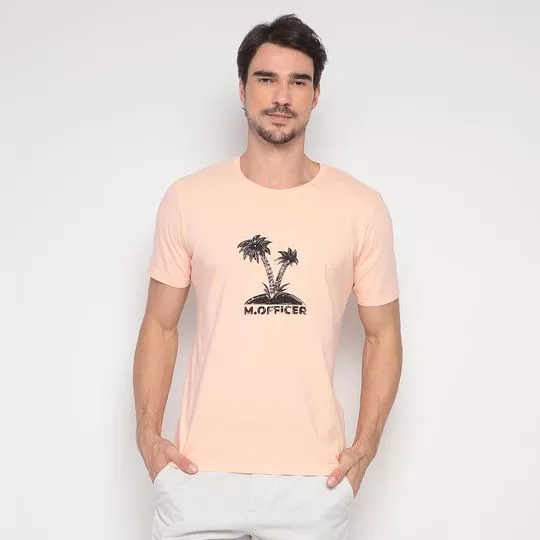 Camiseta Palmeiras- Salmão & Preta