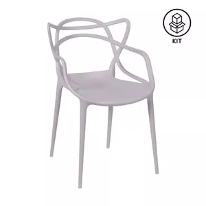 Jogo De Cadeiras Solna<BR>- Fendi<BR>- 2Pçs<BR>- Or Design