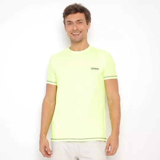 Camiseta Código Zero- Amarelo Neon