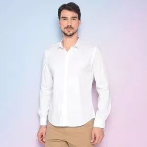 Camisa Básica<BR>- Branca