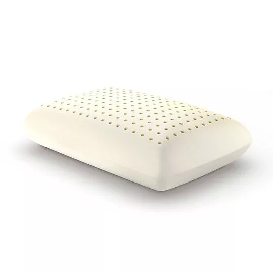 Travesseiro Zen Sleep Pure Max- Branco- 15x60x40cm- 230 Fios