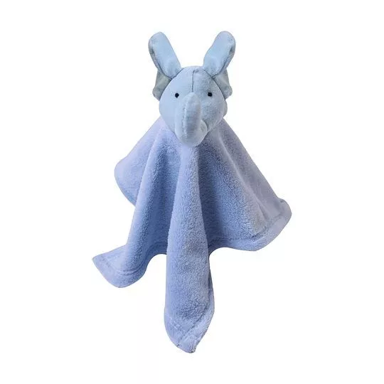 Naninha Elefante- Azul- 40x33cm