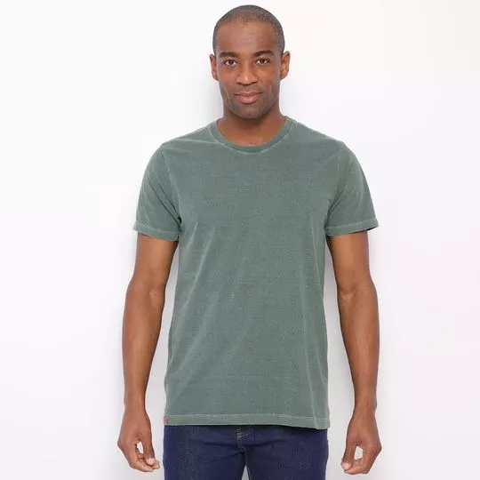 Camiseta Estonada- Verde
