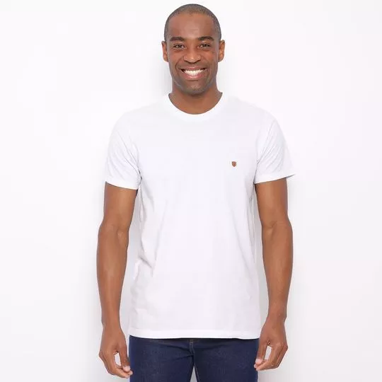 Camiseta Básica- Branca