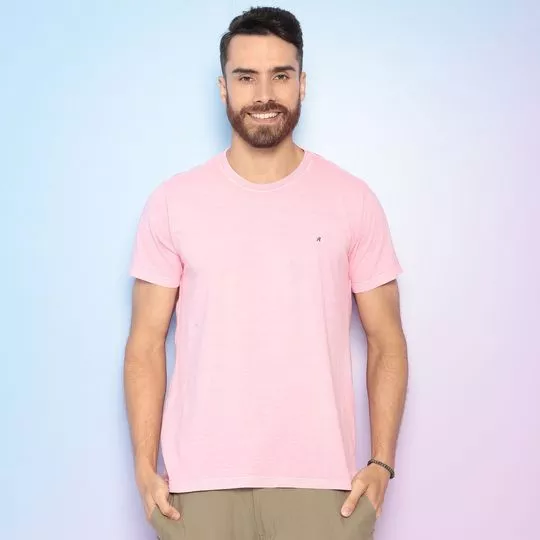 Camiseta Replay®- Rosa- Replay