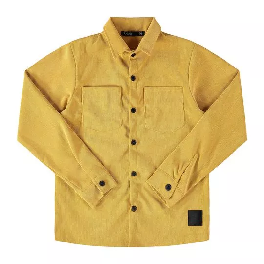 Camisa Canelada- Amarela- Ioluig