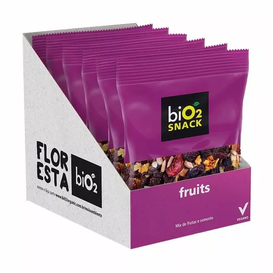 Bio2 Snack- Fruits- 6 Unidades- Bio2organic