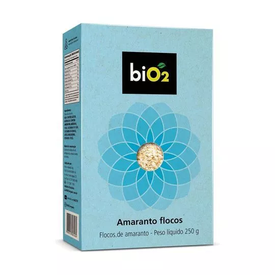 Amaranto Em Flocos- 250g- BiO2 Organic