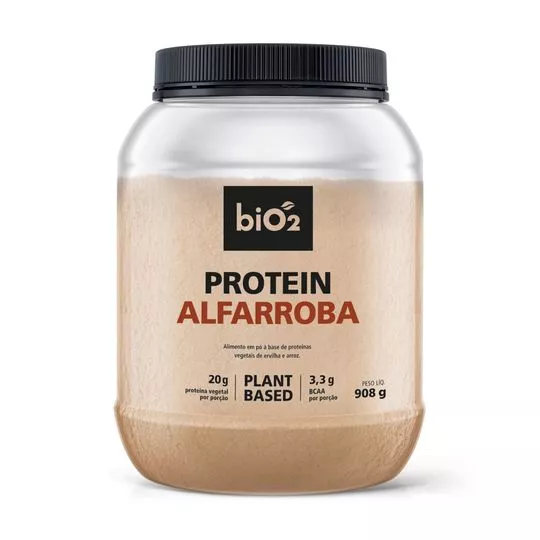 Proteína Em Pó - Alfarroba - 908g - Bio2organic
