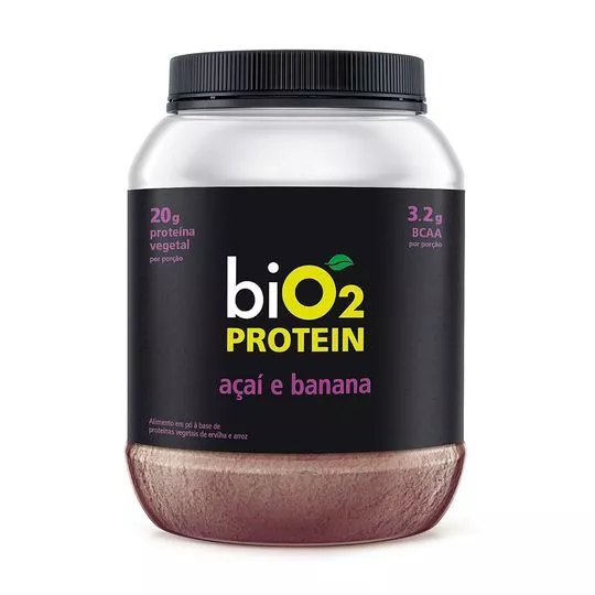 Bio2 Protein- Açaí & Banana- 908g- Bio2organic
