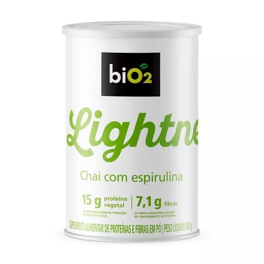Suplemento Lightness- Espirulina Com Chai- 300g- BiO2 Organic