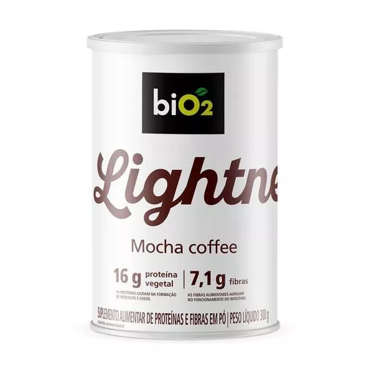 Suplemento Lightness- Mocha Coffee- 300g- BiO2 Organic