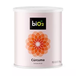 Cúrcuma Em Pó<BR>- 100g<BR>- BiO2 Organic