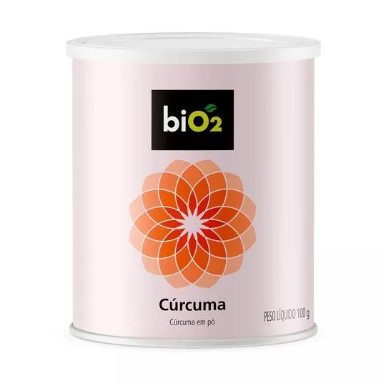 Cúrcuma Em Pó- 100g- BiO2 Organic