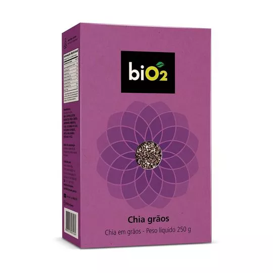 Chia Em Grãos- 250g- BiO2 Organic