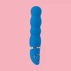 Mini Vibrador Snoo<BR>- Azul<BR>- 9cm<BR>- Adão E Eva