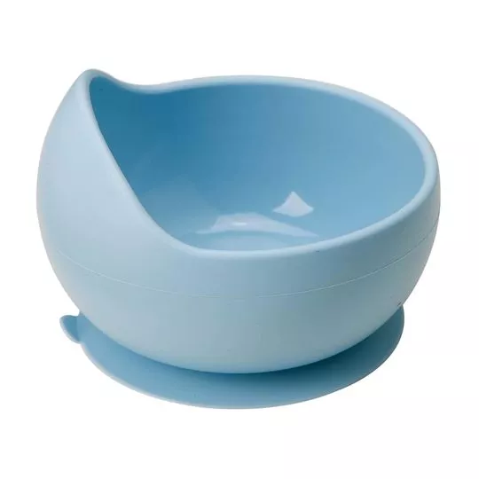 Bowl Com Ventosa- Azul- 350ml- Buba