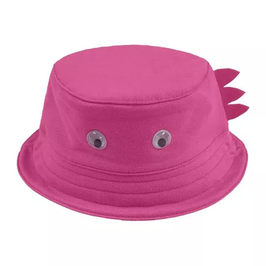 Chapéu Bucket Com Aplicações- Pink- Quimby