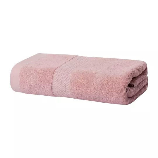 Toalha Banhão Fashion- Rosa- 80x150cm