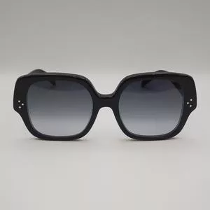 Óculos De Sol Quadrado<BR>- Preto<BR>- Celine