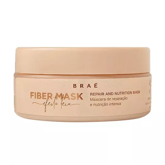 Máscara Capilar Condicionante Fiber Mask- 200g- Braé Hair Care