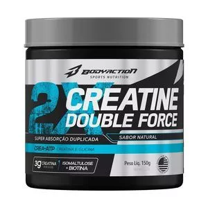 Creatine Double Force<BR>- Natural<BR>- 150g<BR>- Body Action