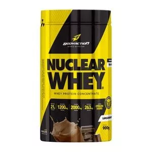 Whey Protein Concentrado<BR>- Chocolate<BR>- 900g<BR>- Body Action