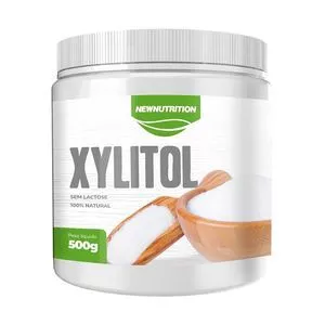 Adoçante Xylitol<BR>- 500g<BR>- New Nutrition