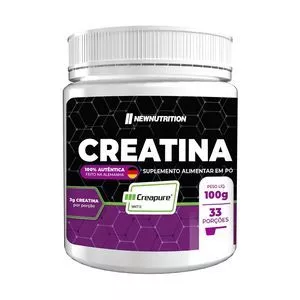 Creatina Monohidratada Creapure<BR>- Natural<BR>- 100g<BR>- New Nutrition