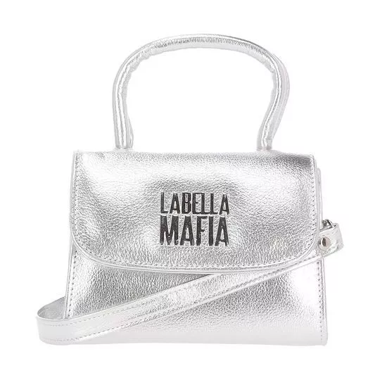 Bolsa Transversal La Bella Mafia®- Prateada
