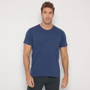 Camiseta Estonada<BR>- Azul Marinho
