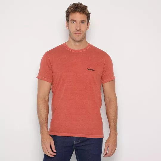 Camiseta Wrangler®- Vermelha