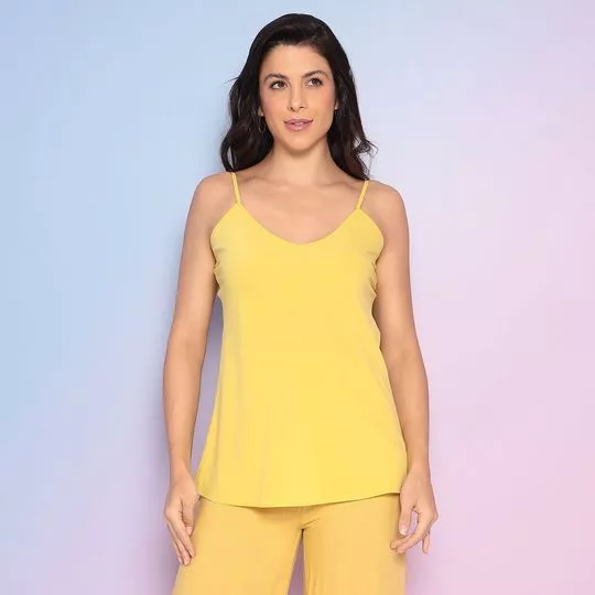 Blusa Lisa- Amarela