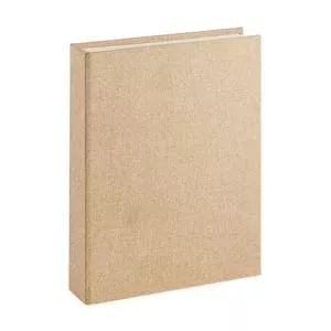 Livro Caixa Decorativo<BR>- Bege<BR>- 30x24x5cm<BR>- Mart
