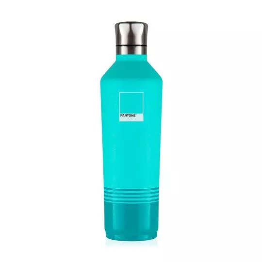 Garrafa Pantone®- Inox & Verde Água- 700ml- Kouda