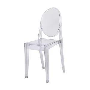 Cadeira Invisible<BR>- Incolor<BR>- 90,5x40x35,5cm<BR>- Or Design