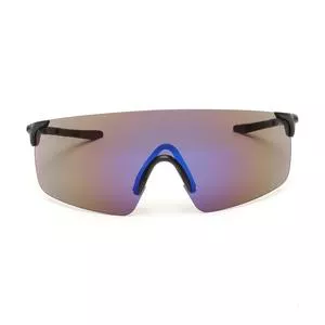 Óculos De Sol Máscara<BR>- Preto & Azul
