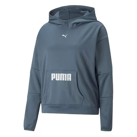 Blusão Puma®- Azul Marinho & Branco