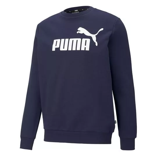 Blusão Puma®- Azul Marinho & Branco