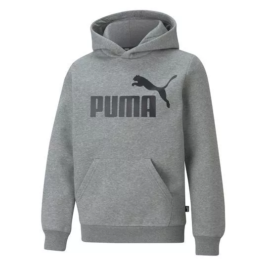 Blusão Puma®- Cinza & Preto