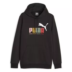Blusão Puma®<BR>- Preto & Vermelho