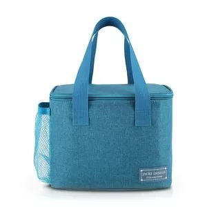 Bolsa Térmica Jacki Design®<BR>- Azul Turquesa<BR>- 17x21,5x14cm