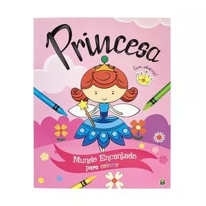 Mundo Encantado Para Colorir: Princesa<BR>- Bap Educare Pvt.<BR>- 2018<BR>- Todolivro©