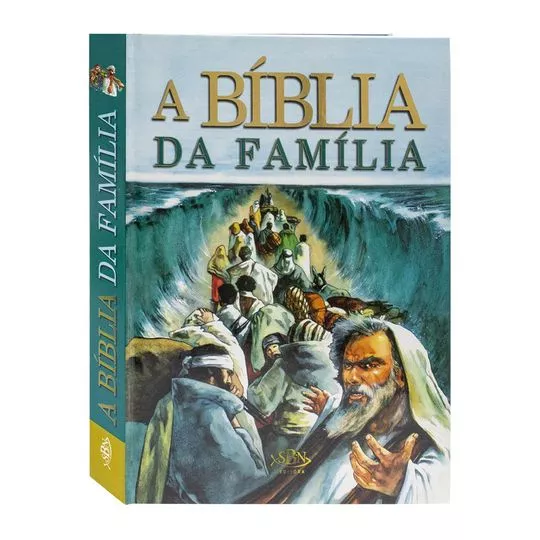 Bíblia Da Família- Neil & Morri, Ting - SBN- Português- 26,7x20,2x2,5cm