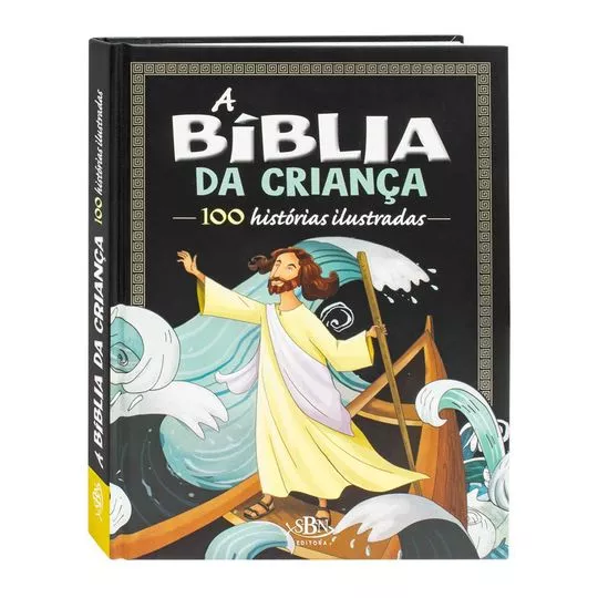 A Bíblia Da Criança Em 100 Historias Ilustradas- Emmerson, Janice- SBN- Português- 25,6x20,7x1,6cm