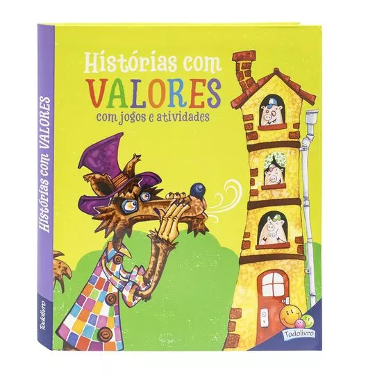 Historias Com Valores - Ediciones Daly S.L.- Português- 23,5x20x1,5cm