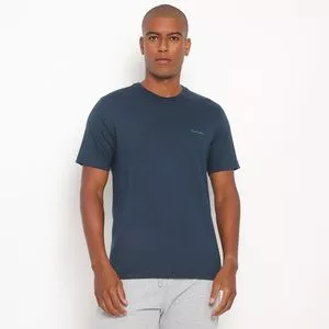 Camiseta Careca Moline<BR>- Azul Marinho