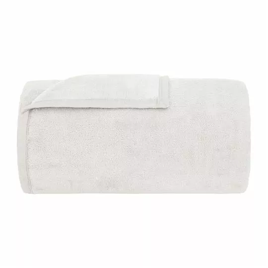 Cobertor Aspen II Casal- Off White- 220x230cm